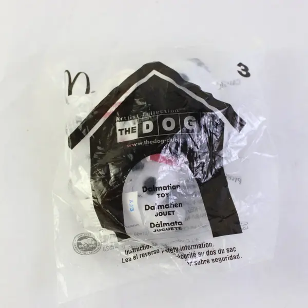 2003-2004 McDonalds The Dog Happy Meal Plush Dalmatian #3 Sealed