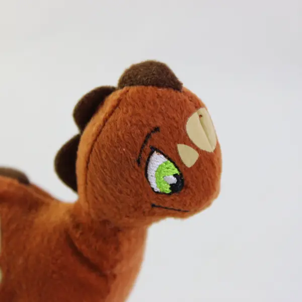 Neopets McDonalds Brown Chomby Dinosaur 2004 Mini Plush 