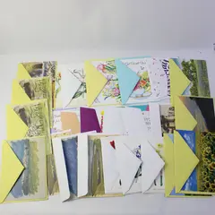 Mixed Lot of 25 Greeting Cards and Note Cards with Envelopes UNUSED