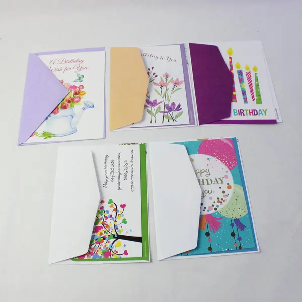 Mixed Lot of 25 Greeting Cards and Note Cards with Envelopes UNUSED