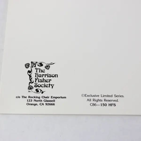 Set of 10 Harrison Fisher Society A Happy New Year Greeting Cards UNUSED