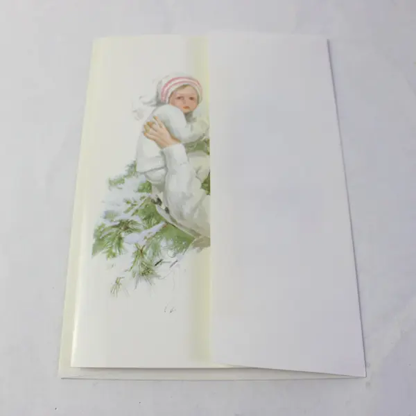 Set of 10 Harrison Fisher Society A Happy New Year Greeting Cards UNUSED