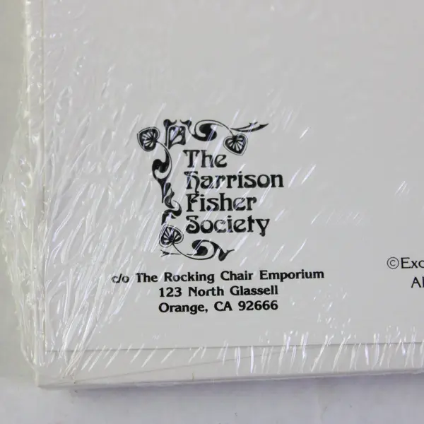 Set of 10 Harrison Fisher Society Anticipation Christmas Greeting Cards NEW