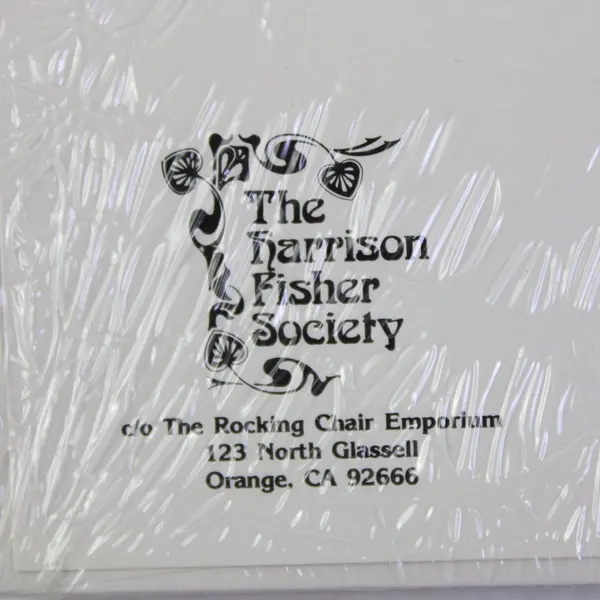 Set of 10 Harrison Fisher Society Christmas 1908 Illustration Greeting Cards NEW
