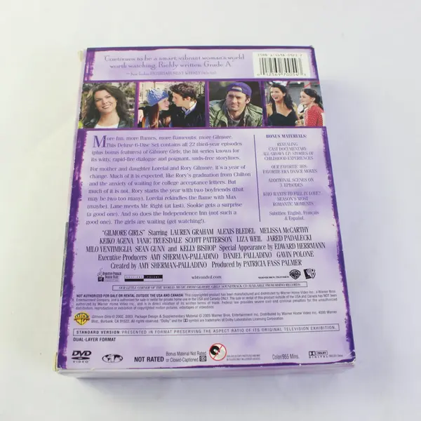 Gilmore Girls Complete Third Season DVD Box Set 6 Discs