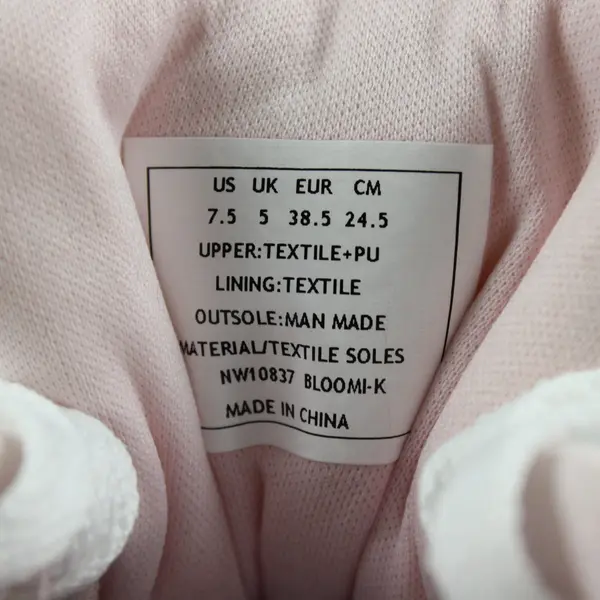 US Polo Assn NW10837 BLOOMI-K Womens Pink White Sneakers 7.5M