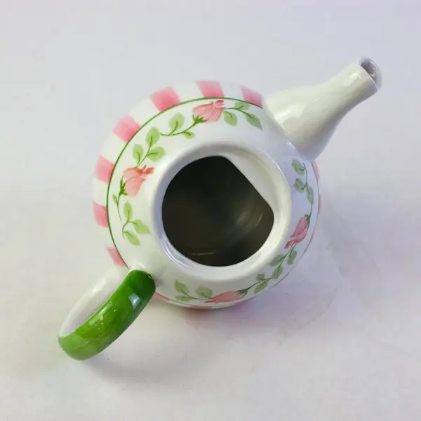 Vintage Andrea by Sadek Pink Rosebud Porcelain Tea for One Teapot Mug Set