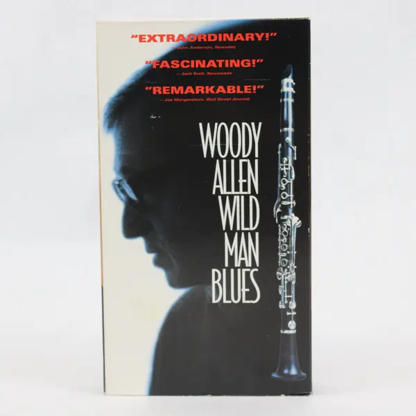 Wild Man Blues VHS Tape/Documentary 1998 Woody Allen #N4695V