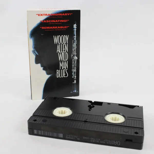 Wild Man Blues VHS Tape/Documentary 1998 Woody Allen #N4695V