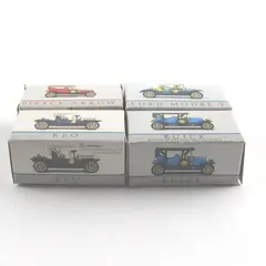 Lot of 4 Reader's Digest Corgi/Wondrie Ford Buick REO Pierce-Arrow Diecast