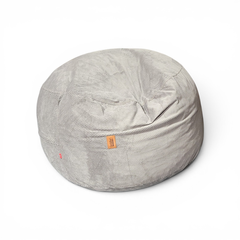 Cordaroy's Gray Plush Bean Bag Chair Adult Lounger Floor Seat FULL -Local Pickup
