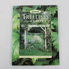 Sunset Trellises And Arbors 1999 Paperback Features Project Plans Tools PB
