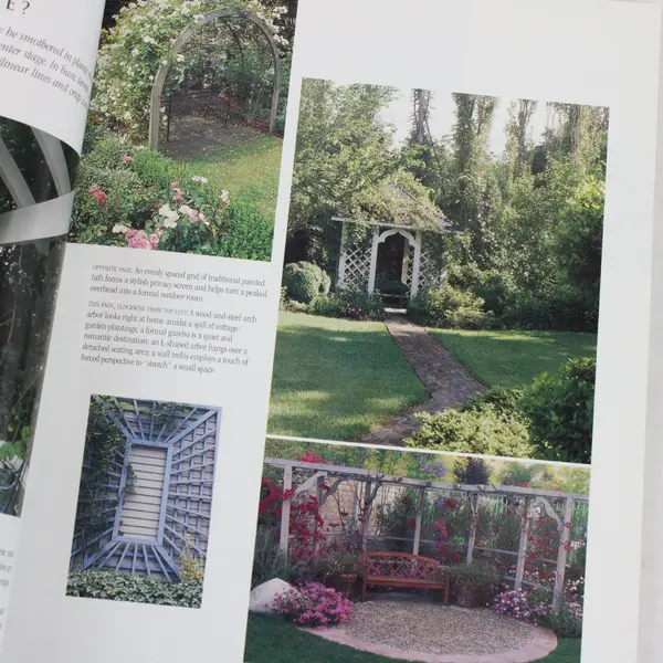 Sunset Trellises And Arbors 1999 Paperback Features Project Plans Tools PB
