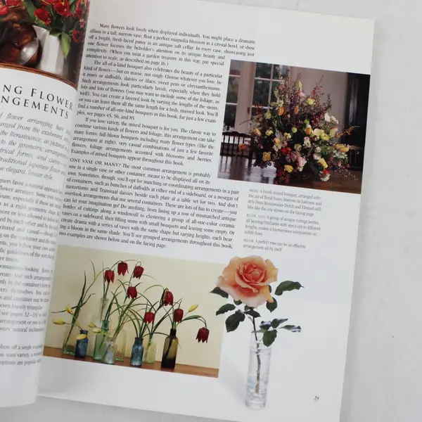 Sunset Arranging Flowers from Your Garden Floral Design Gardening Guide PB 2002