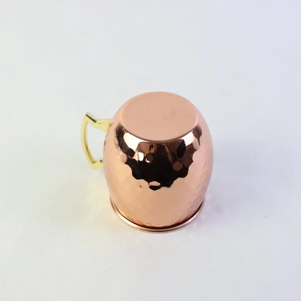 Hammered Copper-Plated Moscow Mule Mug Pre-Owned Bar Drinkware