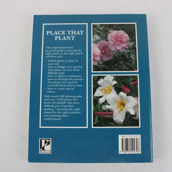 Place That Plant Paperback By Frances Welland Parragon PB 1999
