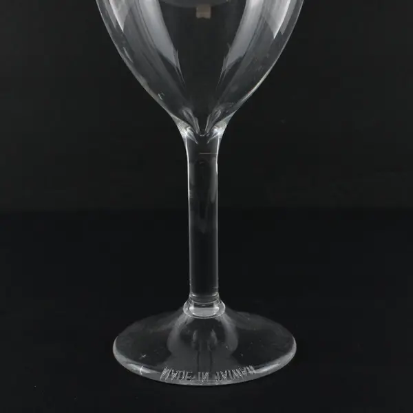 Set of 4 Stemmed Plastic Wine Glasses Lightweight Outdoor Entertaining