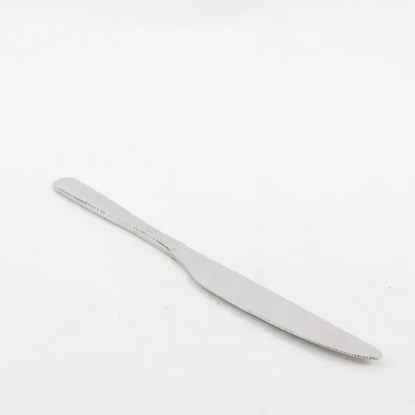 Fortessa Lucca Faceted 18/10 Stainless Dinner Knife 10" Long Good