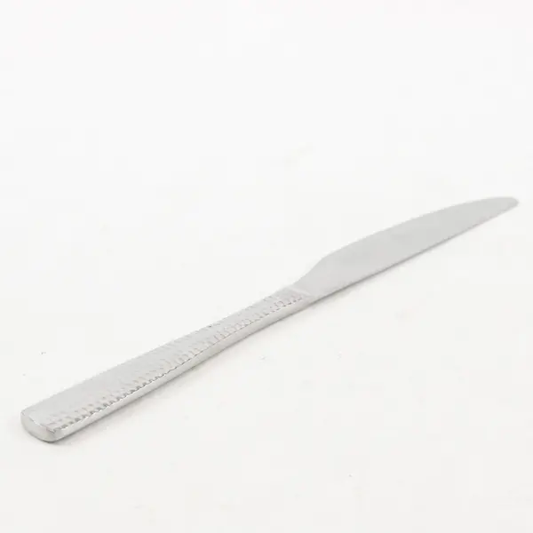 Fortessa Lucca Faceted 18/10 Stainless Dinner Knife 10" Long Good