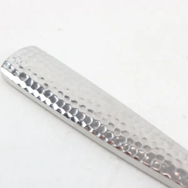 Fortessa Lucca Faceted 18/10 Stainless Dinner Knife 10" Long Good