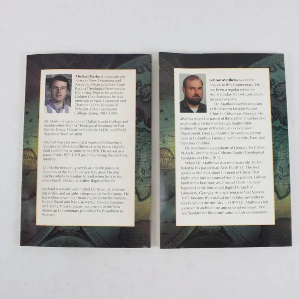 Lot of 2 Explore the Bible Adult Commentary PB Matthew 18-28 & 1 Corinthians