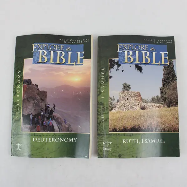 Explore the Bible LifeWay Adult Comment. PB Lot of 2 Spring 2001 Winter 2001-02