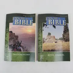 Explore the Bible LifeWay Adult Comment. PB Lot of 2 Spring 2001 Winter 2001-02