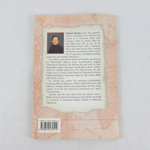 Explore the Bible: Romans 9-16 By Michael Martin Adult Comment. PB Winter 05-06