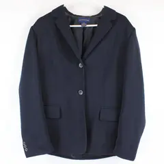 Charter Club Navy Blue 2-Button Blazer Jacket Womens Size 16 Office Wear