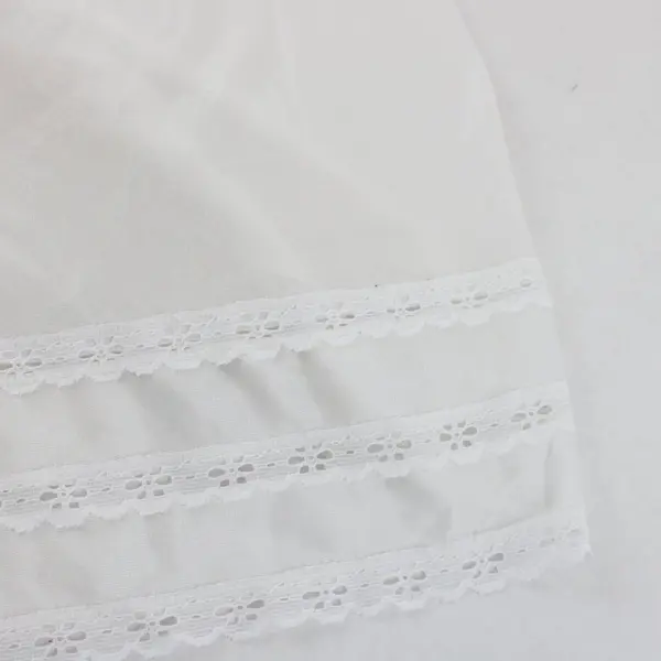 Vintage White Nylon Slip Nightgown Dress Size 50 ILGWU