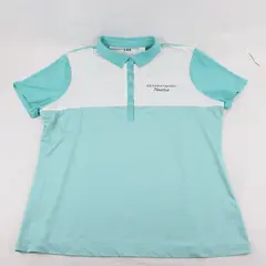 CB DryTec Men’s Oceania Cruises Nautica Polo Shirt XXL Teal Embroidered Logo
