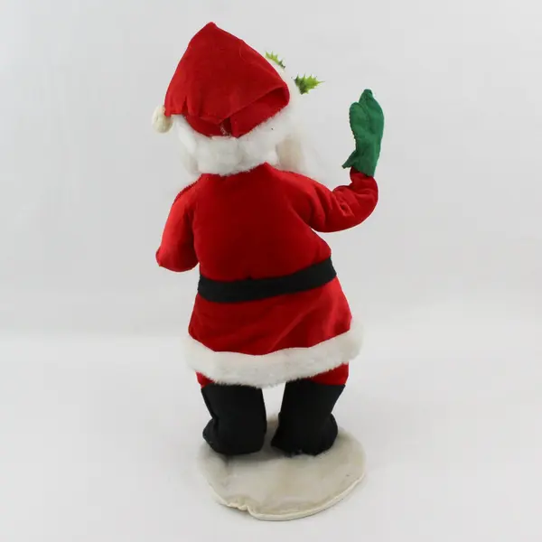 Annalee Standing Smiling Santa 19 Inches Eyes Closed