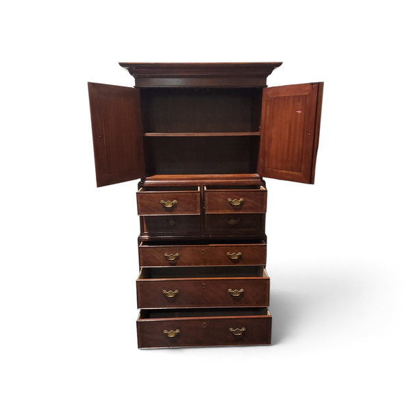 Baker Furniture Milling Road Armoire Wardrobe 7 Drawer - Freight/Local Pickup