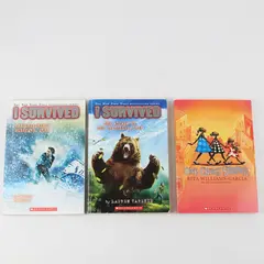 Lot of 3 Scholastic Books 2 From Lauren Tarshis 1 From Rita Williams-Garcia PB