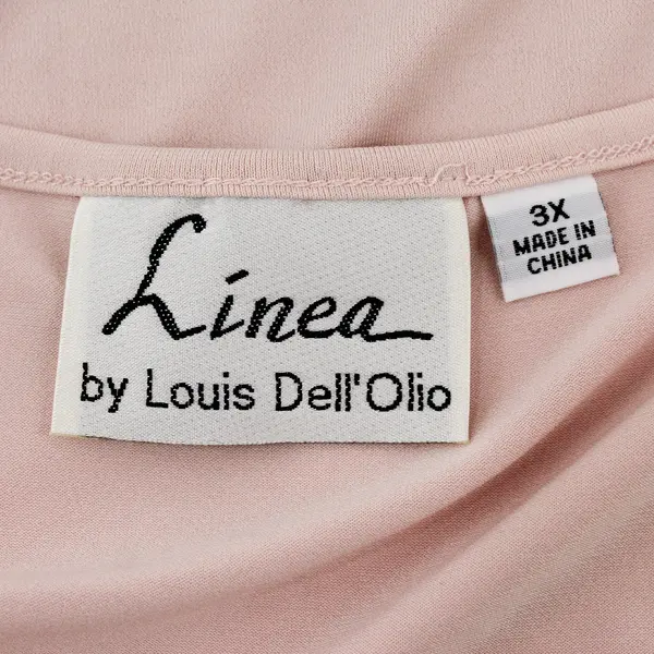 Linea by Louis Dell'Olio Pink Sleeveless Tank Top Shell Women’s Size 3X