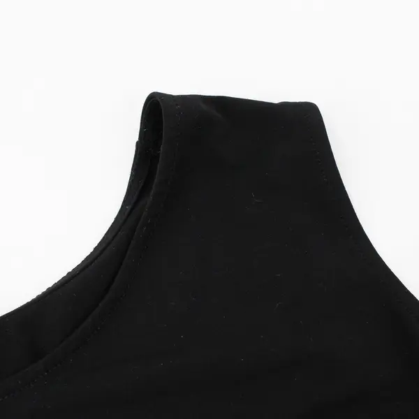 Susan Graver Lightweight Sleeveless Top Black 2X