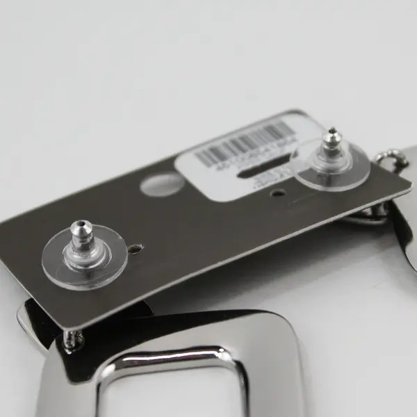 Chico's Retro Silver-Tone Piper Drop Earrings