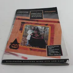 Vintage Fiskars Photo Memories Accents Holidays Scrapbook Kit Booklet #3306