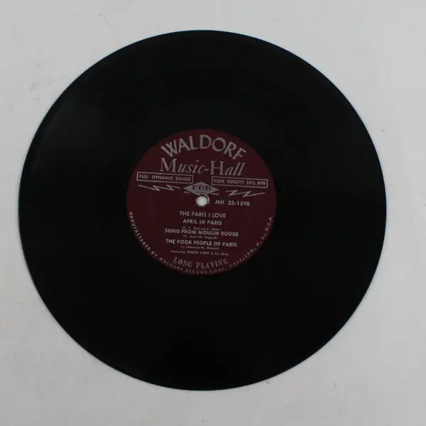 Enoch Light And His Orchestra – The Paris I Love 10" Vinyl Record