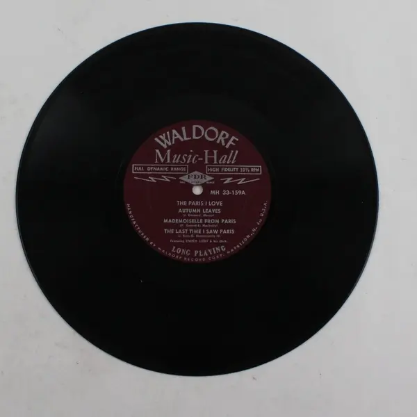 Enoch Light And His Orchestra – The Paris I Love 10" Vinyl Record