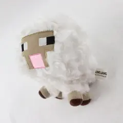 Minecraft Mojang 2014 Soft Plush White Sheep Lamb Stuffed Animal Toy 6in