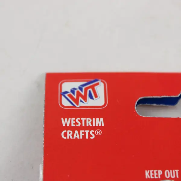 NWT Vintage Westrim Crafts 1" Pin Back Plaque Affixer Pins - Gold 60pcs