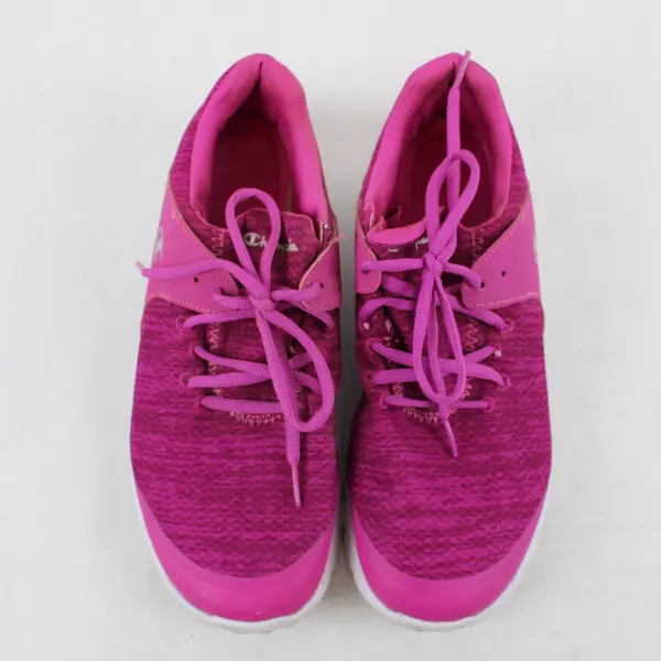 Champion Women’s Magenta Comfy Knit Athletic Sneakers Sz 11