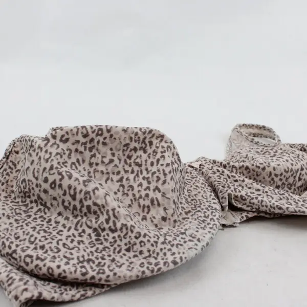 Bali 40DD Beige Brown Cheetah Print Underwire Bra 3385