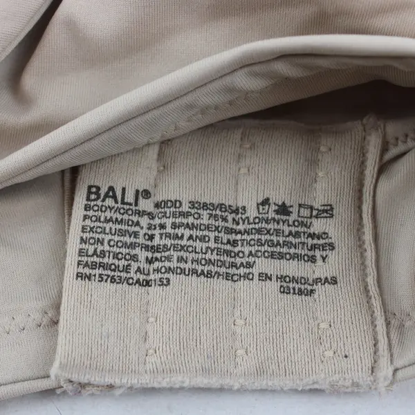 Bali 40DD Passion for Comfort Underwire Bra 3383 Beige 