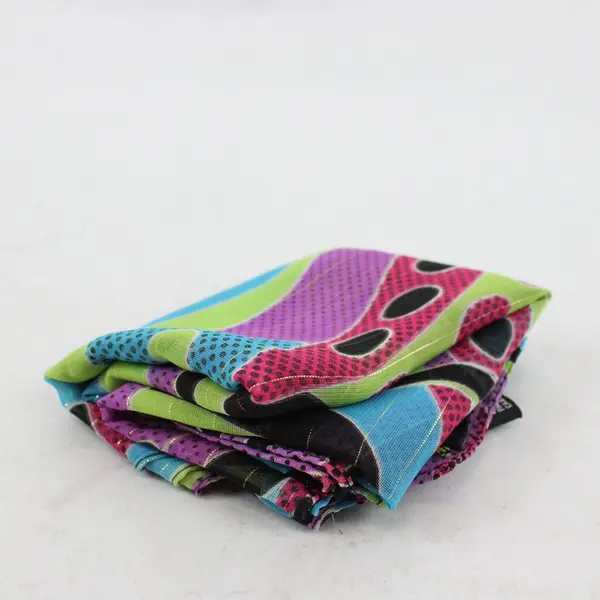 Jones New York Women’s Sheer Scarf In Colorful Floral Abstract Design 57''x9.5''
