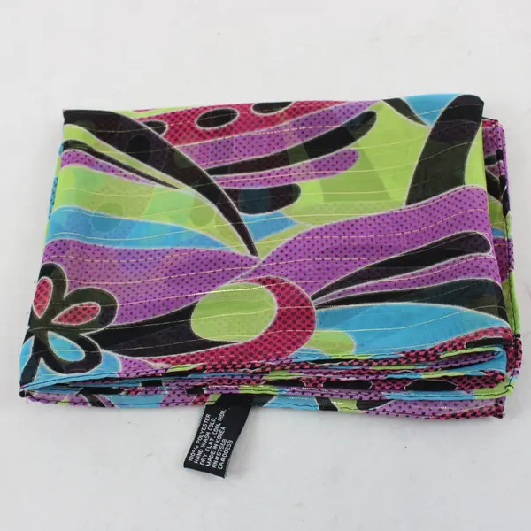 Jones New York Women’s Sheer Scarf In Colorful Floral Abstract Design 57''x9.5''