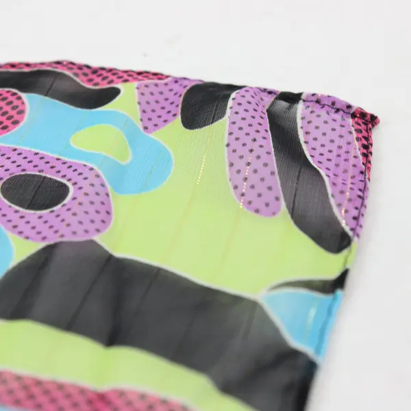 Jones New York Women’s Sheer Scarf In Colorful Floral Abstract Design 57''x9.5''