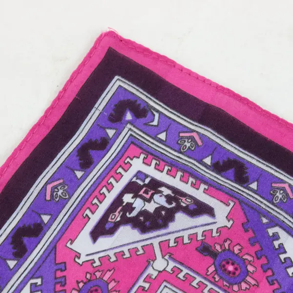 Pink, Purple, White Sheer Chiffon Rectangle Scarf 51'' by 10.25''