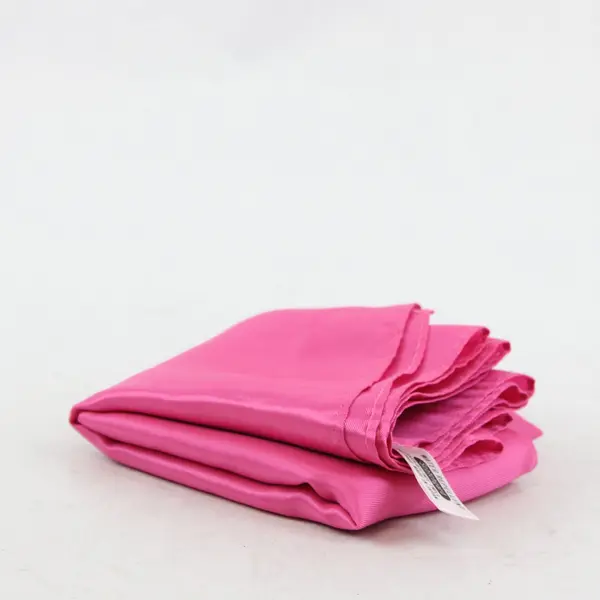 Scotchgard Water Repellent Acetate Hot Pink Scarf 25.5'' x 26''